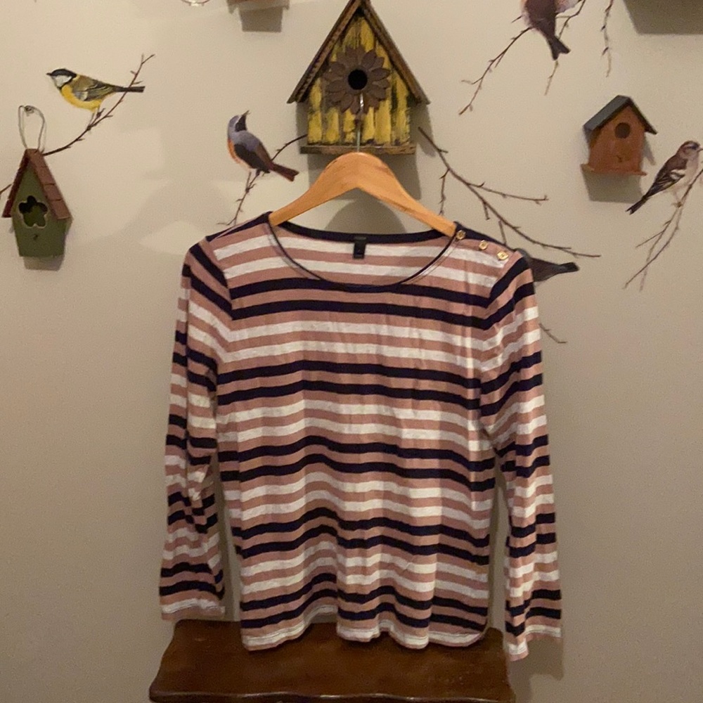 J Crew Striped Top